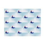 kawaii narwhal 6  x 8  Desktop Photo Plaque 