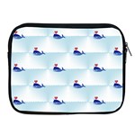 kawaii narwhal Apple iPad 2/3/4 Zipper Case