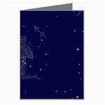 Sagittarius Stars Greeting Card