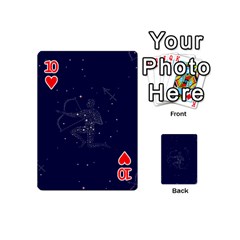 Sagittarius Stars Playing Cards 54 (Mini) from ArtsNow.com Front - Heart10