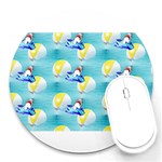 left Shark Round Mousepad