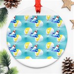 left Shark Ornament (Round)