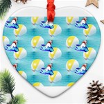 left Shark Ornament (Heart)