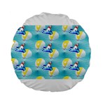 left Shark Standard 15  Premium Flano Round Cushion 