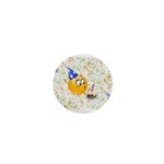 happy birthday emoji 1  Mini Button