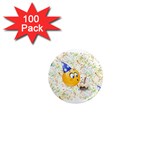 happy birthday emoji 1  Mini Magnet (100 pack) 