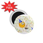 happy birthday emoji 1.75  Magnet (10 pack) 