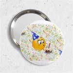 happy birthday emoji 2.25  Handbag Mirror