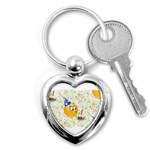 happy birthday emoji Key Chain (Heart)