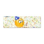 happy birthday emoji Sticker (Bumper)