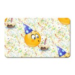 happy birthday emoji Magnet (Rectangular)