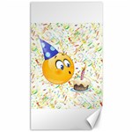 happy birthday emoji Canvas 40  x 72 