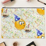 happy birthday emoji Cosmetic Bag (XXXL)