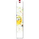 happy birthday emoji Large Book Mark