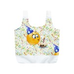 happy birthday emoji Full Print Recycle Bag (S)