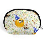 happy birthday emoji Accessory Pouch (Medium)