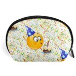 happy birthday emoji Accessory Pouch (Large)