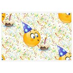 happy birthday emoji Samsung Galaxy Note 4 Case (White)