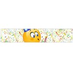 happy birthday emoji Flano Scarf (Large)