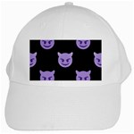 satan Emoji  White Cap