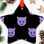 satan Emoji  Ornament (Star)