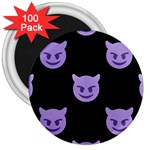 satan Emoji  3  Magnet (100 pack)