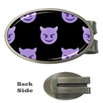 satan Emoji  Money Clip (Oval)