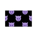 satan Emoji  Sticker (Rectangular)