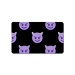 satan Emoji  Magnet (Name Card)