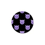 satan Emoji  Golf Ball Marker