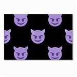 satan Emoji  Postcard 4 x 6  (Pkg of 10)