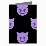 satan Emoji  Greeting Card