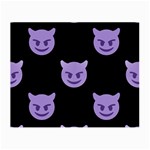 satan Emoji  Small Glasses Cloth