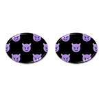 satan Emoji  Cufflinks (Oval)