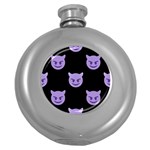 satan Emoji  Hip Flask (5 oz)