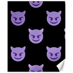 satan Emoji  Canvas 16  x 20 