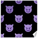 satan Emoji  Canvas 20  x 20 