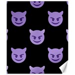 satan Emoji  Canvas 20  x 24 