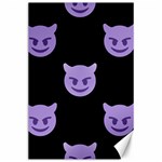 satan Emoji  Canvas 24  x 36 