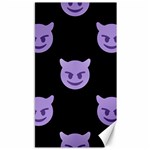 satan Emoji  Canvas 40  x 72 