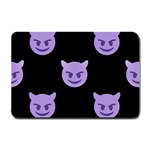 satan Emoji  Small Doormat