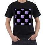 satan Emoji  Men s T-Shirt (Black)