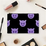 satan Emoji  Cosmetic Bag (Medium)