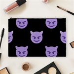 satan Emoji  Cosmetic Bag (Large)