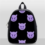 satan Emoji  School Bag (Small)