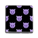 satan Emoji  Memory Card Reader (Square)