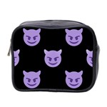 satan Emoji  Mini Toiletries Bag (Two Sides)