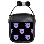 satan Emoji  Girls Sling Bag