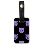 satan Emoji  Luggage Tag (one side)