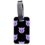 satan Emoji  Luggage Tag (two sides)